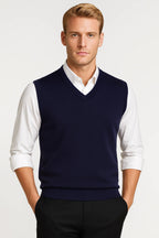 Men's V-Neck Sweater Vest