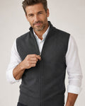 Men's Zip-Up Knitted Vest