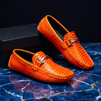 Unisex Textured Loafers