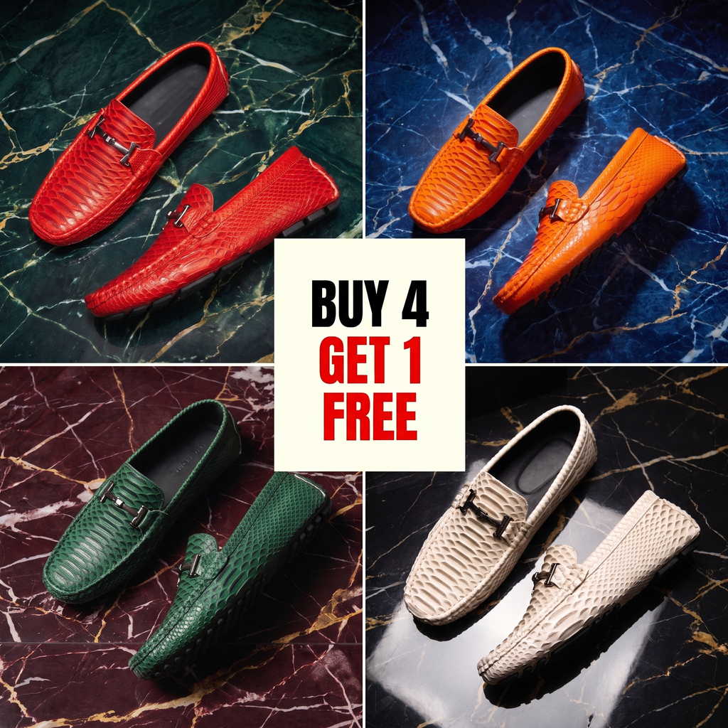 Unisex Textured Loafers