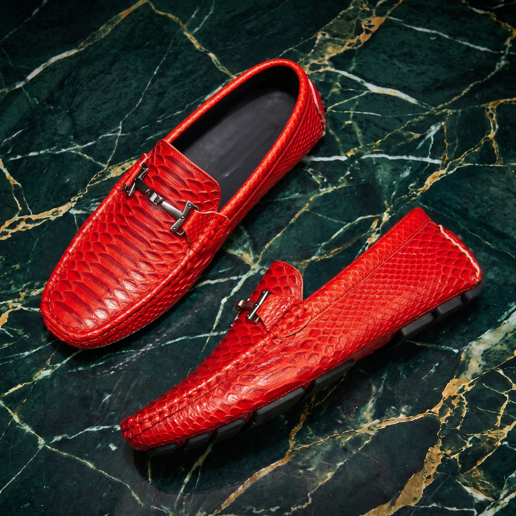 Unisex Textured Loafers