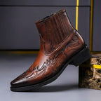 Unisex Western Ankle Boots