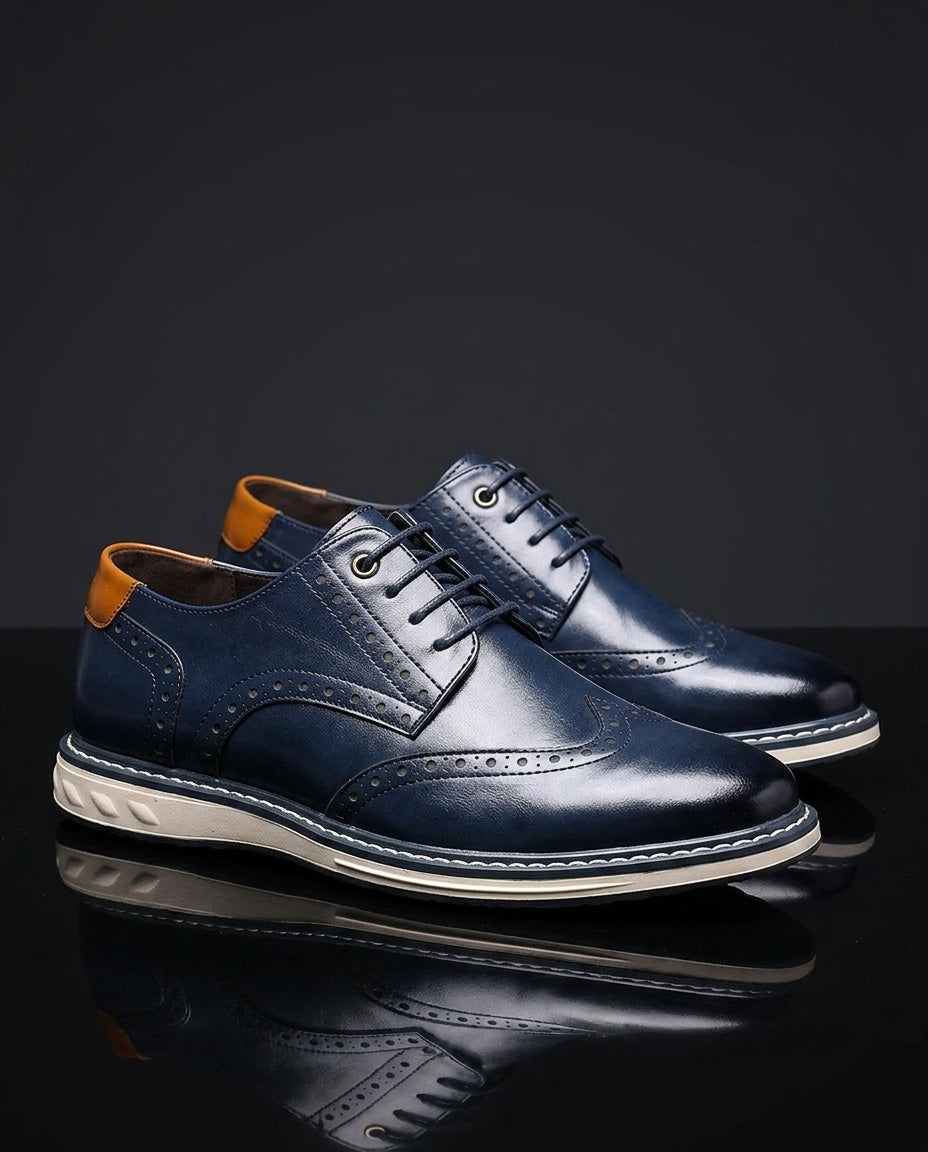 Unisex Wingtip Brogue Trainers