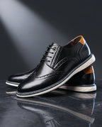 Unisex Wingtip Brogue Trainers