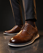 Unisex Wingtip Brogue Trainers