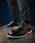 Unisex Wingtip Brogue Trainers