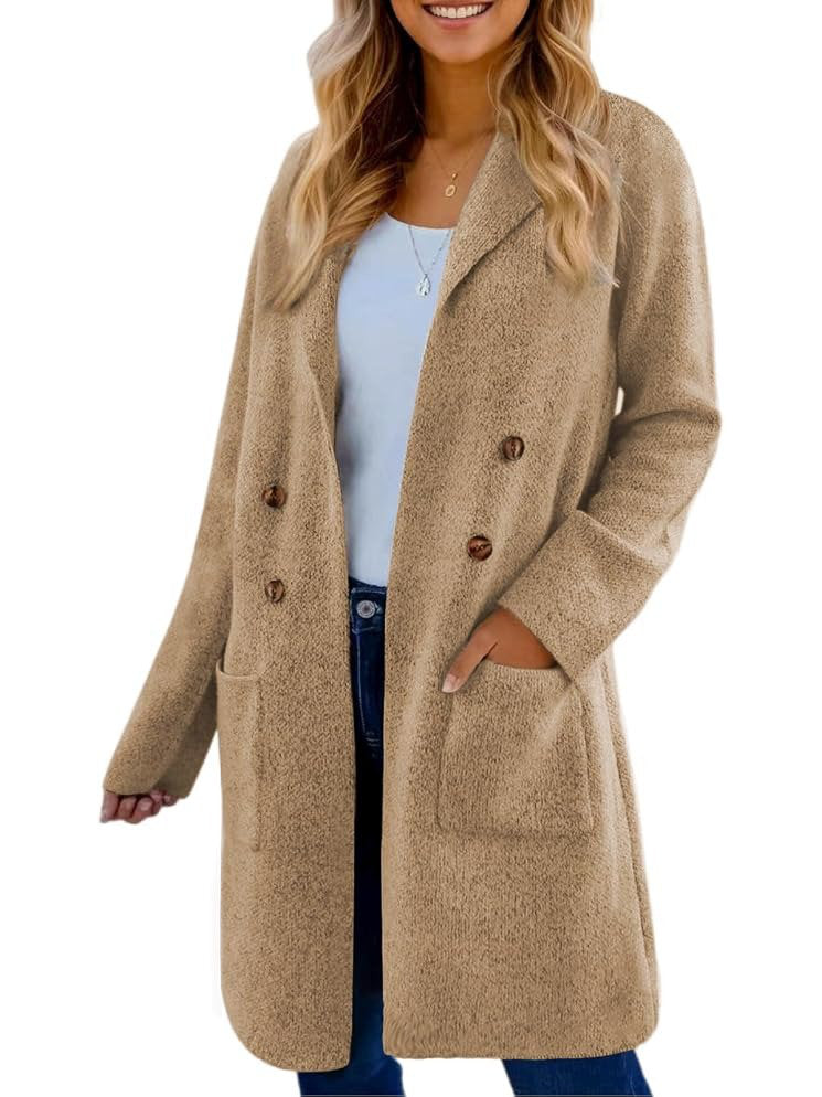 Women's Button Cardigan Coat