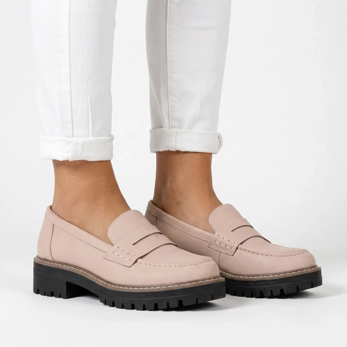 Women's Chunky Slip-On Loafers