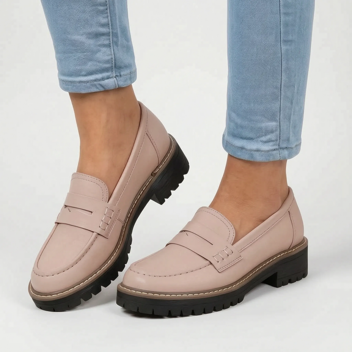 Women's Chunky Slip-On Loafers