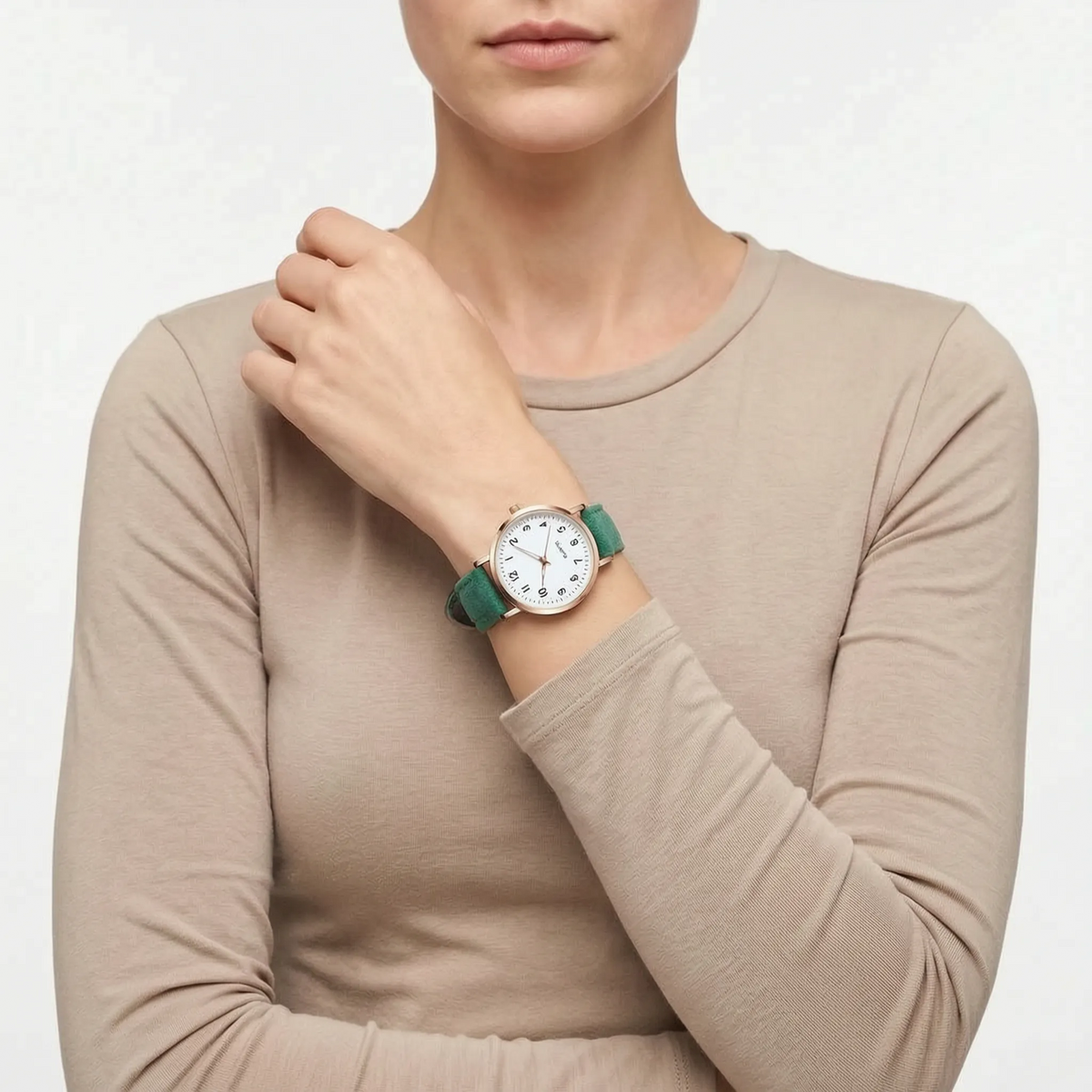 Women's Classic Round Dial Watch