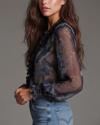 Women's Paisley Blouse