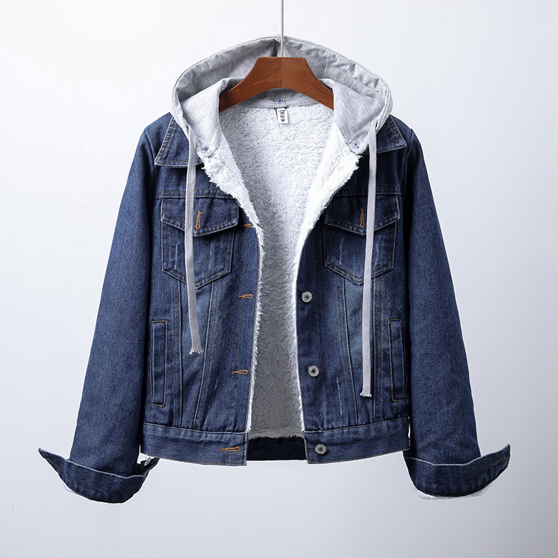 Women's Sherpa-Lined Denim Jacket