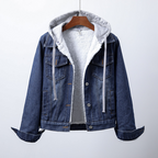 Women's Sherpa-Lined Denim Jacket
