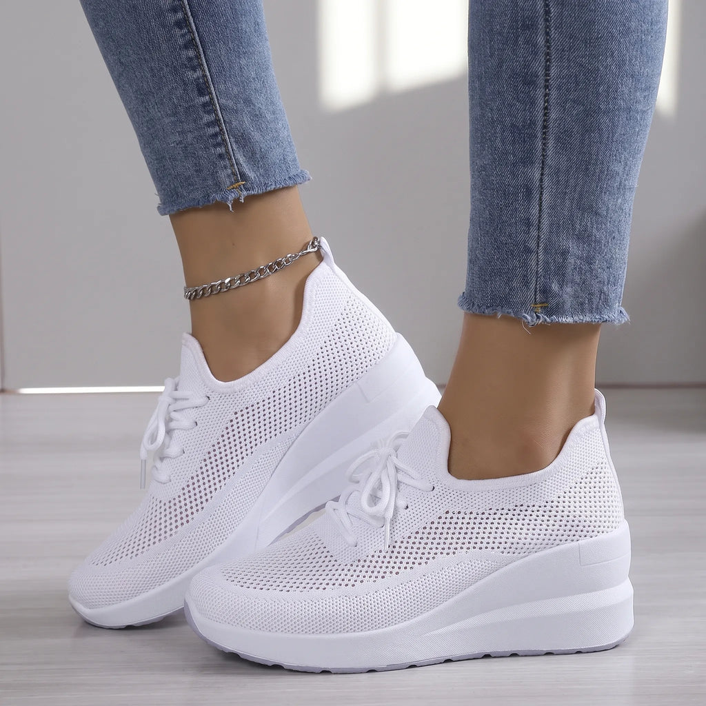 Women's Wedge Platform Trainers