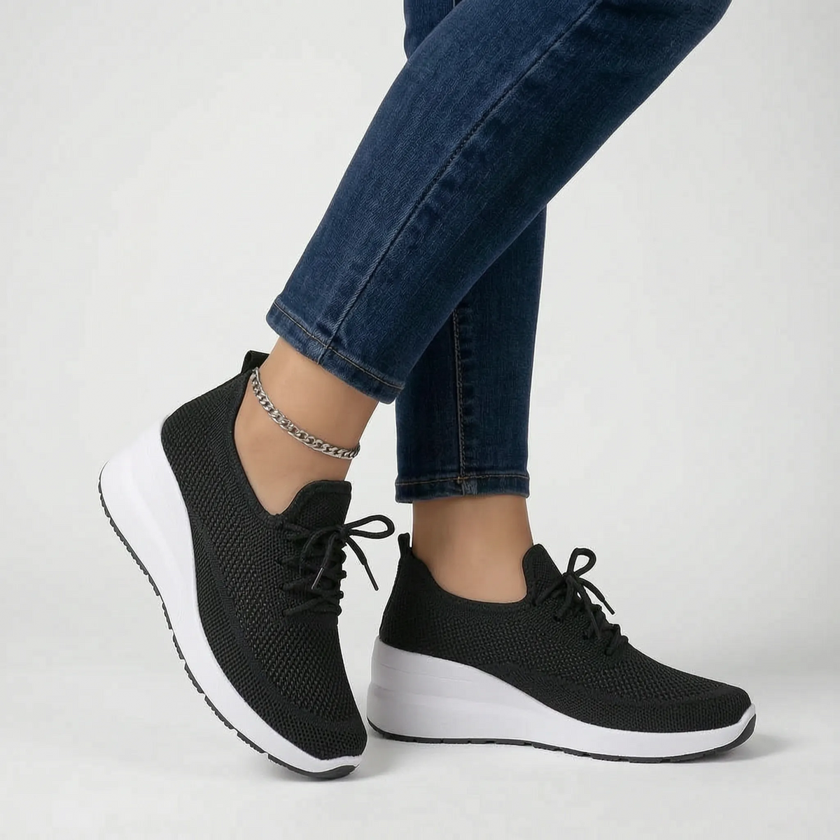 Women's Wedge Platform Trainers