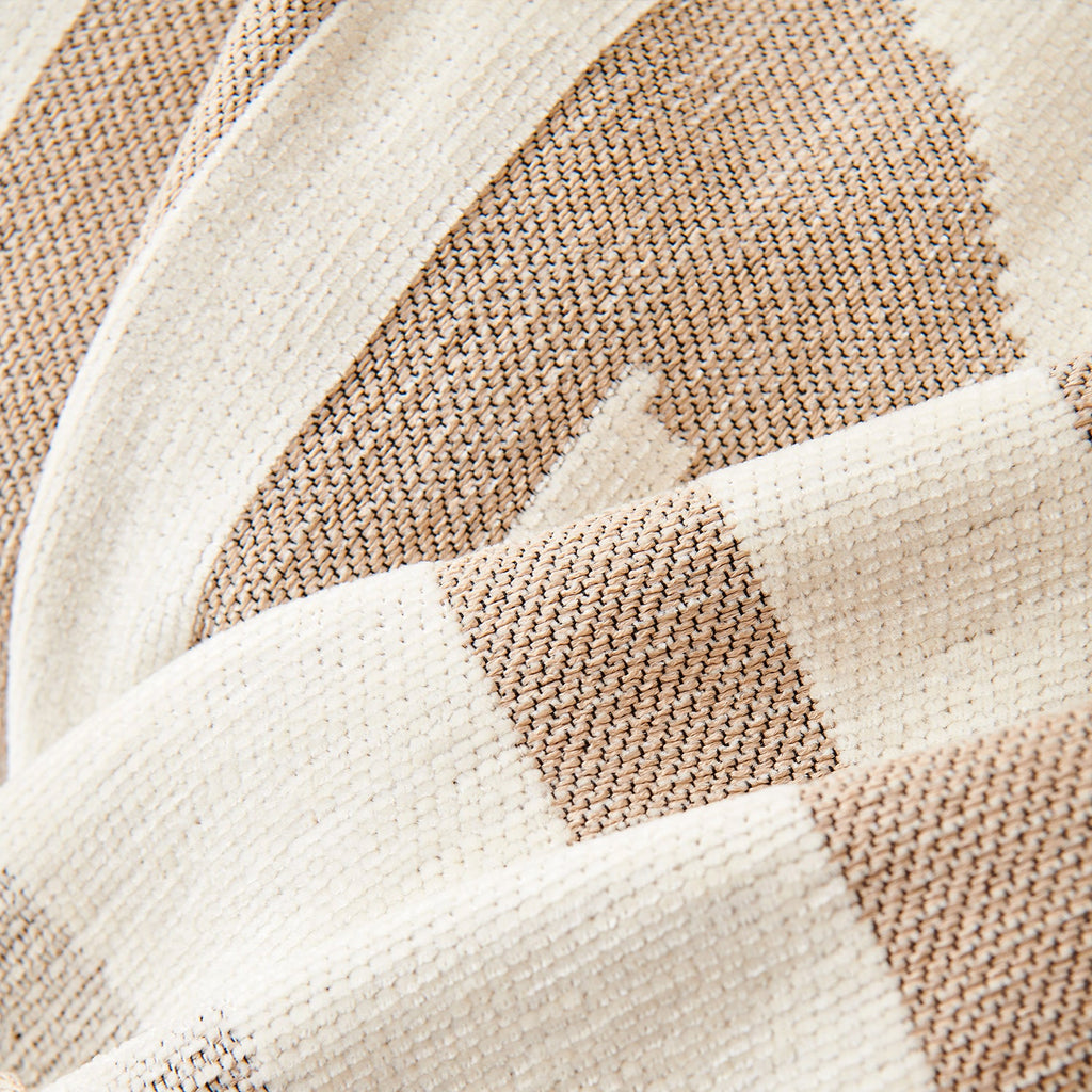 Boho Geometric Couch Cover for Pets – Woven Sofa Throw with Fringed Edge - image 8