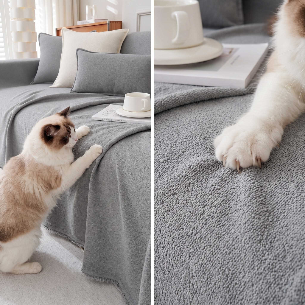 Spill-Resistant Couch Cover for Pets – Dense Woven Sofa Protector - image 7