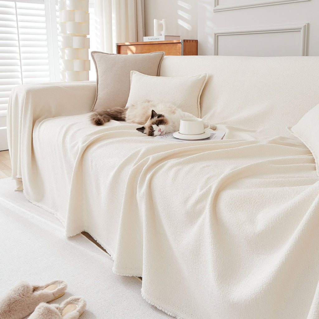 Spill-Resistant Couch Cover for Pets – Dense Woven Sofa Protector - image 22