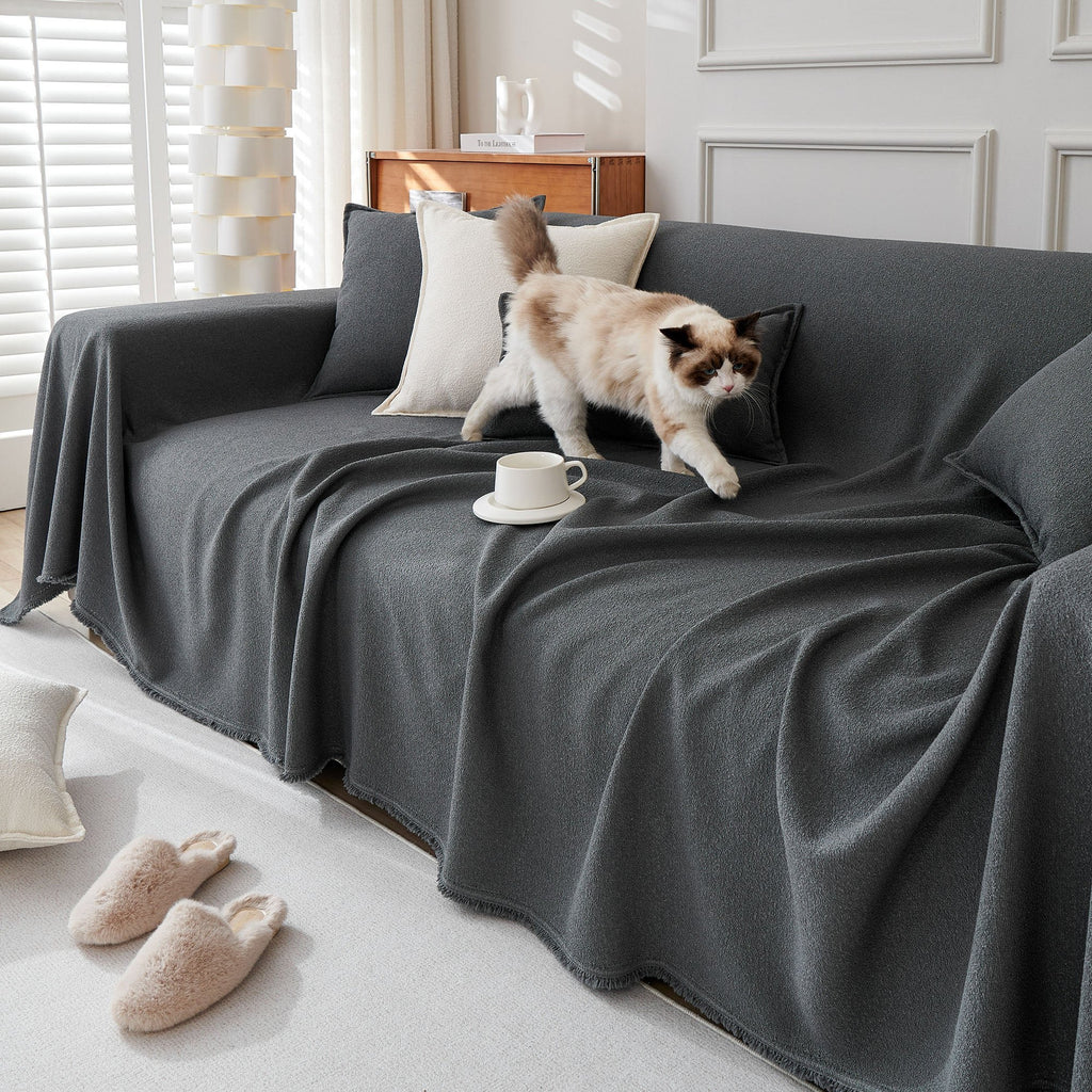 Spill-Resistant Couch Cover for Pets – Dense Woven Sofa Protector - image 28