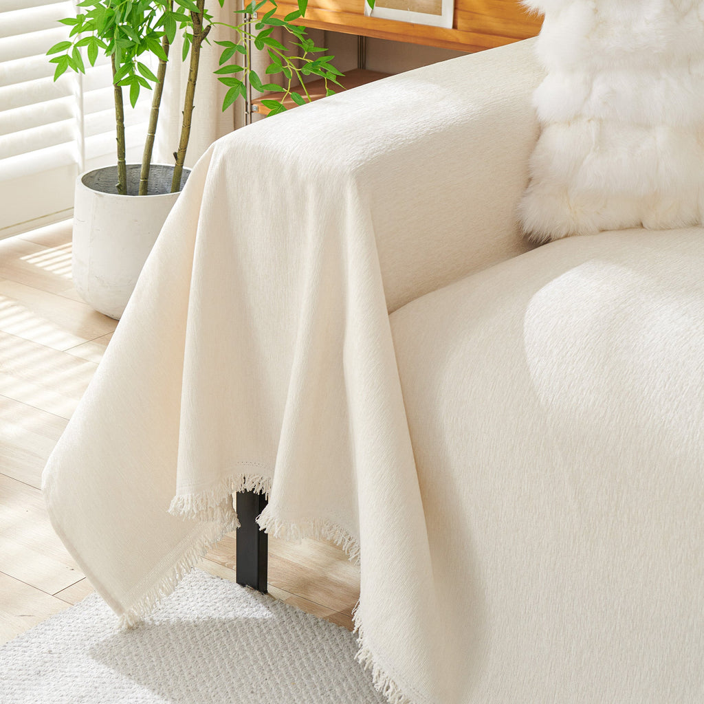 Plain Chenille Couch Cover – Soft Sofa Protector in Seven Everyday Colours - image 8