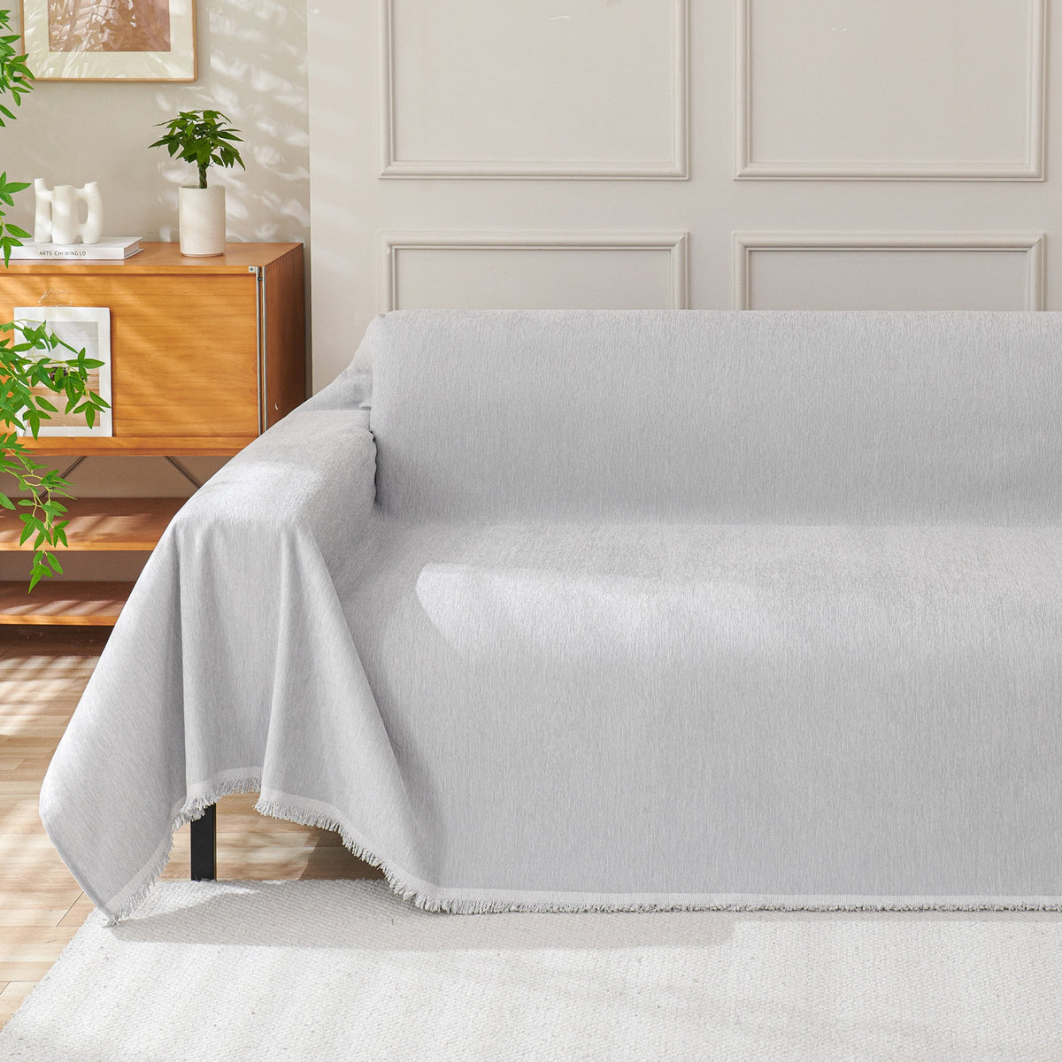 Plain Chenille Couch Cover – Soft Sofa Protector in Seven Everyday Colours - image 14