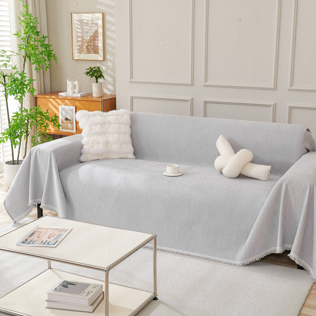 Plain Chenille Couch Cover – Soft Sofa Protector in Seven Everyday Colours - image 15