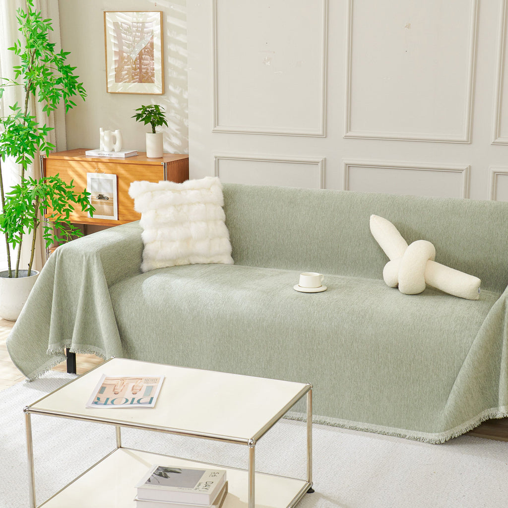 Plain Chenille Couch Cover – Soft Sofa Protector in Seven Everyday Colours - image 17