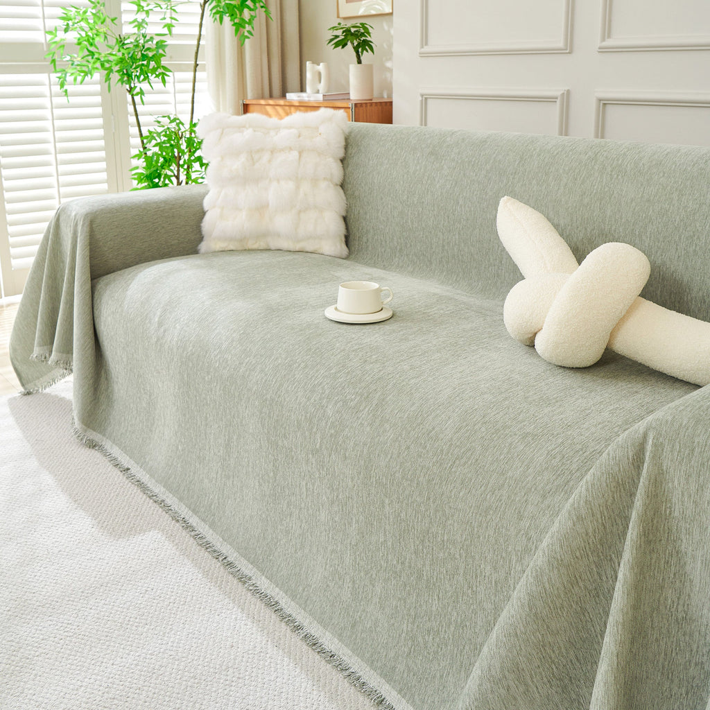 Plain Chenille Couch Cover – Soft Sofa Protector in Seven Everyday Colours - image 18