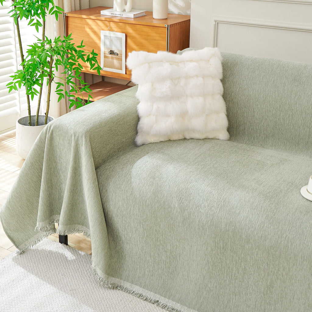 Plain Chenille Couch Cover – Soft Sofa Protector in Seven Everyday Colours - image 19