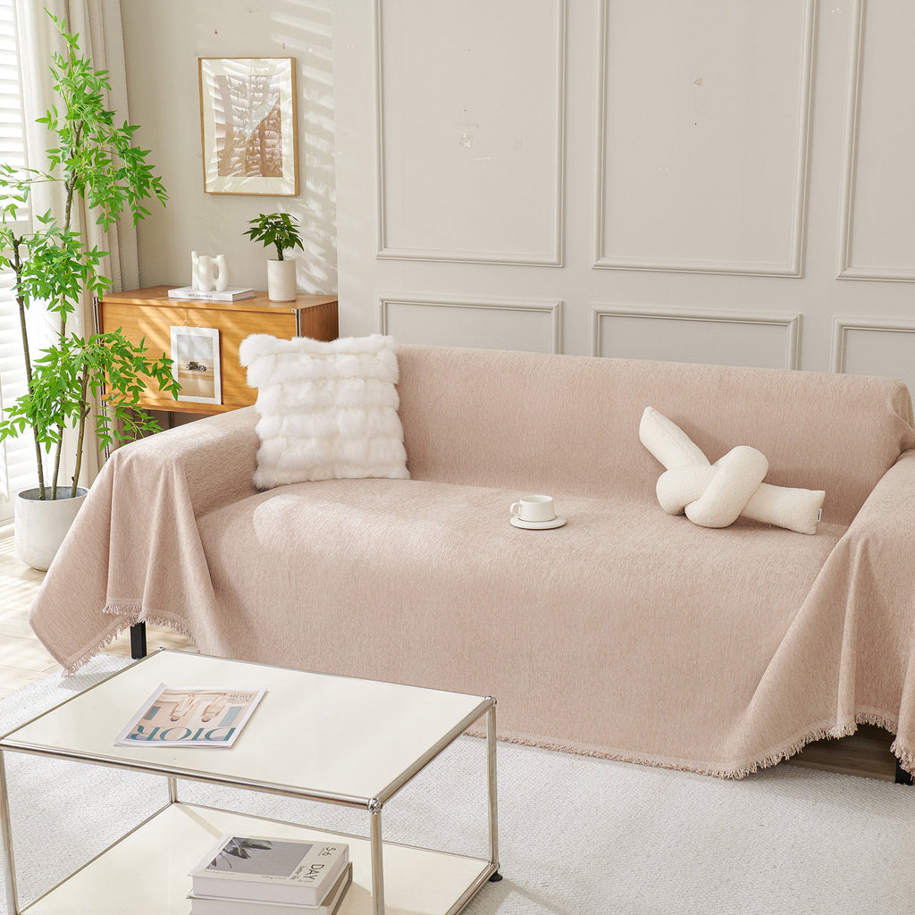 Plain Chenille Couch Cover – Soft Sofa Protector in Seven Everyday Colours - image 28