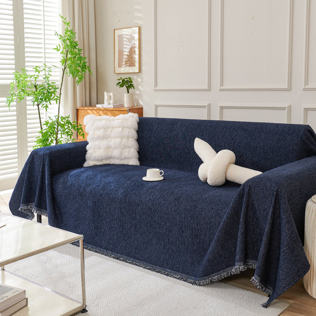 Plain Chenille Couch Cover – Soft Sofa Protector in Seven Everyday Colours - image 33