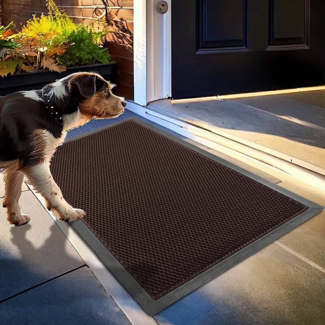 Outdoor Dog Door Mat – 3D Mesh Mud-Trapping Entrance Mat for Muddy Paws - image 5