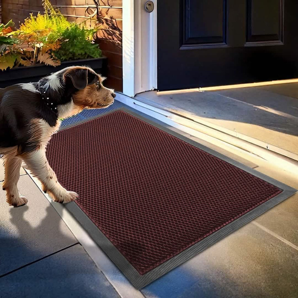 Outdoor Dog Door Mat – 3D Mesh Mud-Trapping Entrance Mat for Muddy Paws - image 6