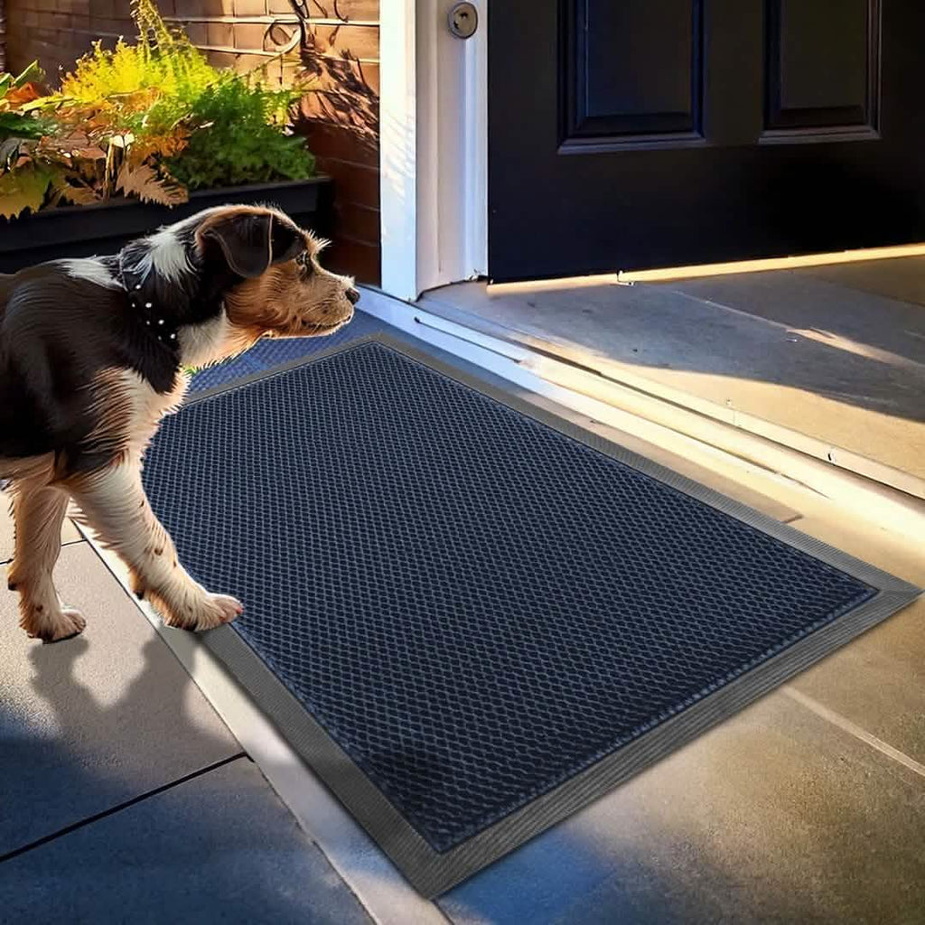 Outdoor Dog Door Mat – 3D Mesh Mud-Trapping Entrance Mat for Muddy Paws - image 8