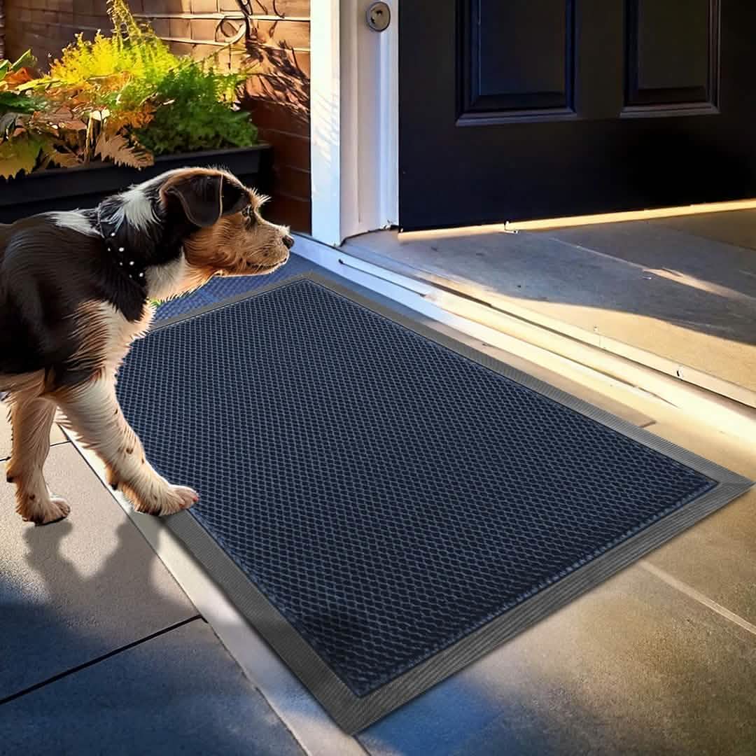 Outdoor Dog Door Mat – 3D Mesh Mud-Trapping Entrance Mat for Muddy Paws - image 8