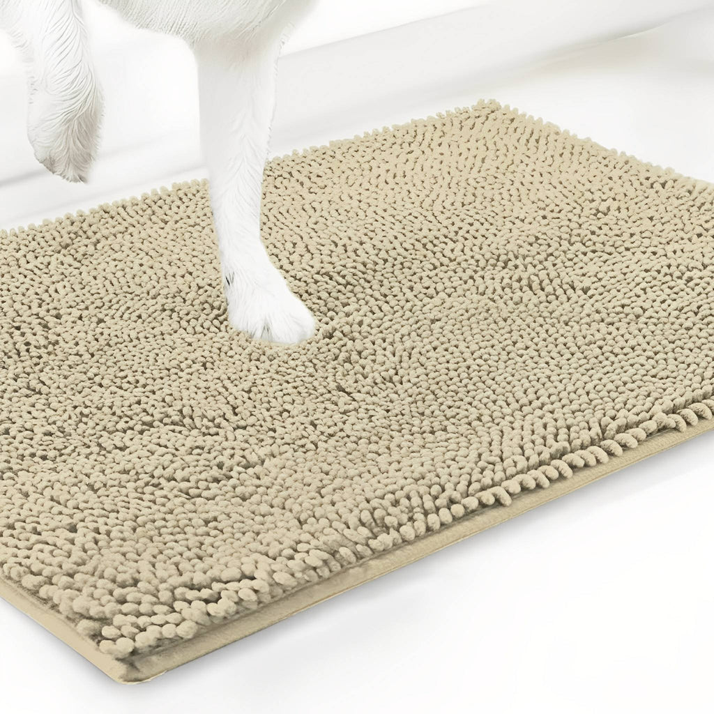 Absorbent Dog Door Mat – Non-Slip Chenille Paw Mat for Wet & Muddy Paws - image 10