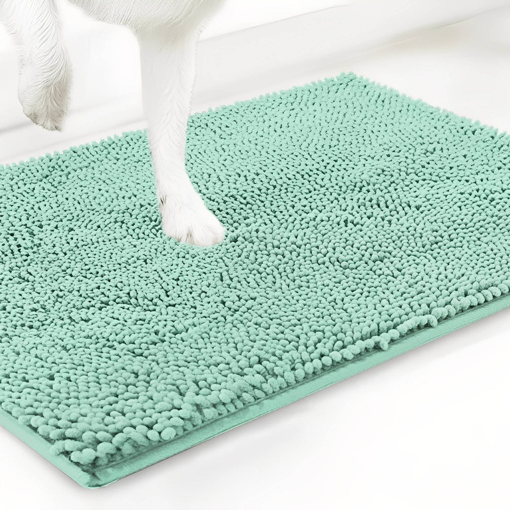 Absorbent Dog Door Mat – Non-Slip Chenille Paw Mat for Wet & Muddy Paws - image 12