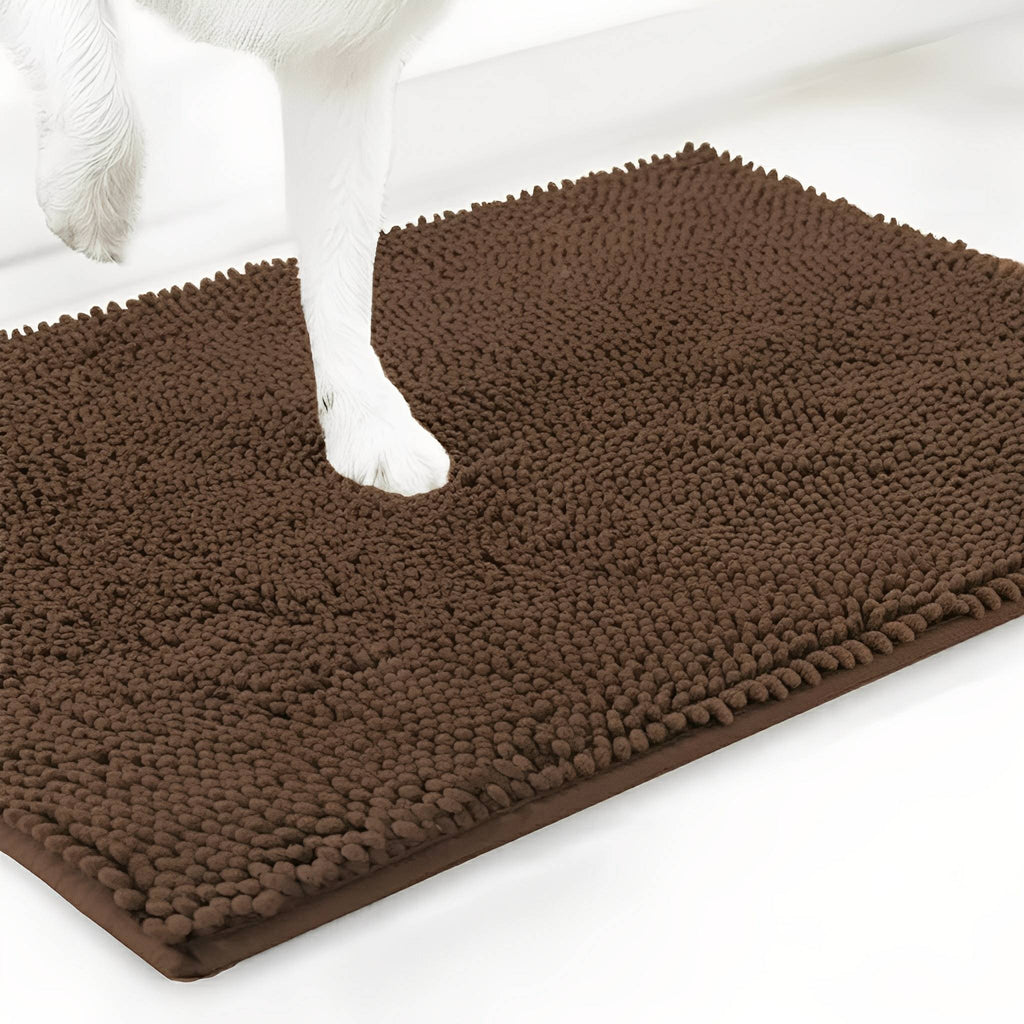 Absorbent Dog Door Mat – Non-Slip Chenille Paw Mat for Wet & Muddy Paws - image 15