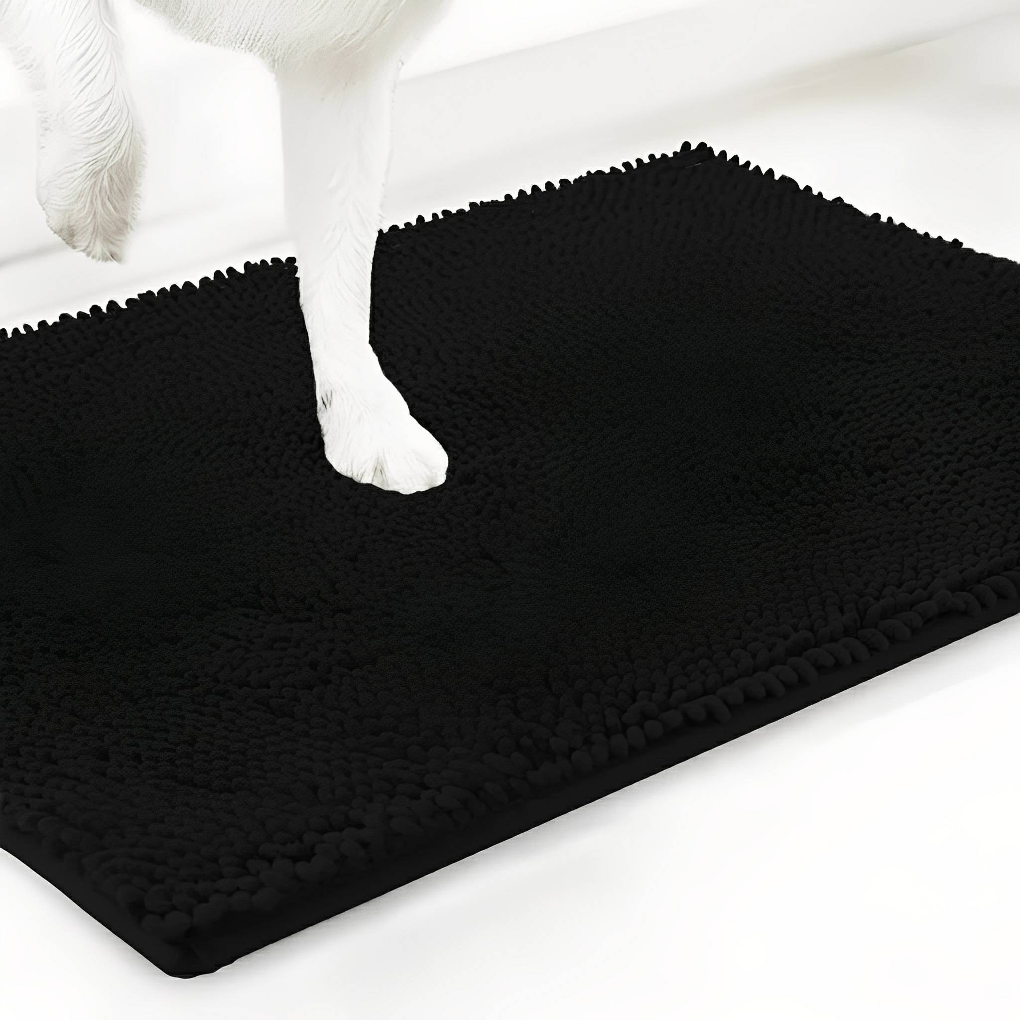 Absorbent Dog Door Mat – Non-Slip Chenille Paw Mat for Wet & Muddy Paws - image 16