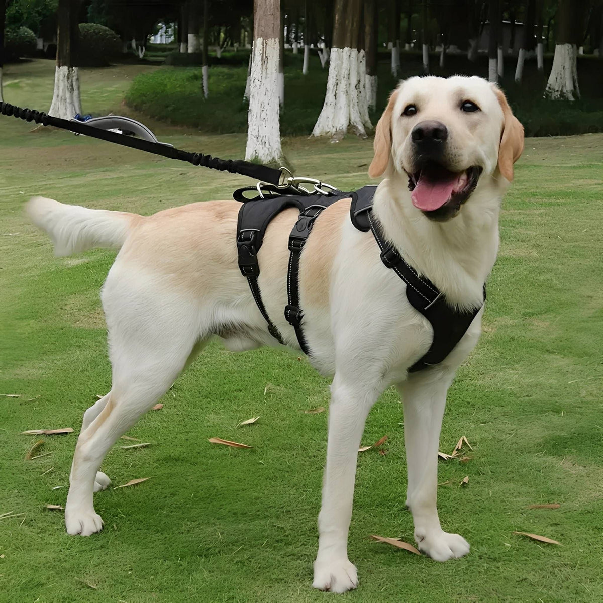 Escape-Proof Dog Harness – Adjustable No-Pull Vest with Reflective Trim - image 2