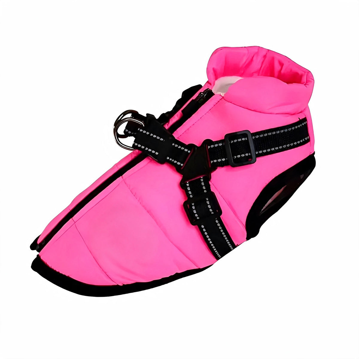 Waterproof Dog Winter Coat – Padded Jacket with Built-In Harness, XS to 5XL - image 5