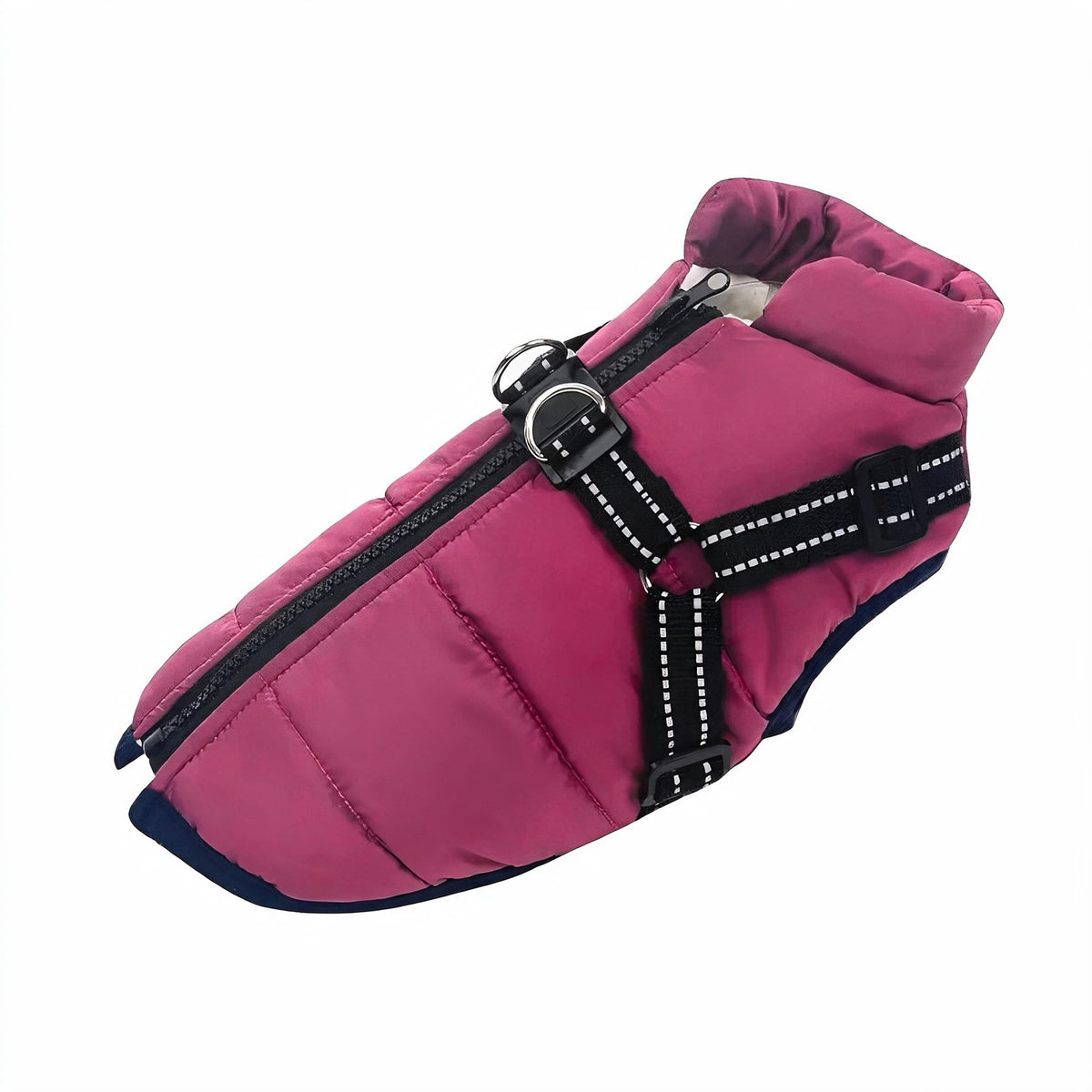 Waterproof Dog Winter Coat – Padded Jacket with Built-In Harness, XS to 5XL - image 8