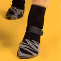 Non-Slip Dog Socks – Set of Four Grip Socks with Adjustable Straps - image 1
