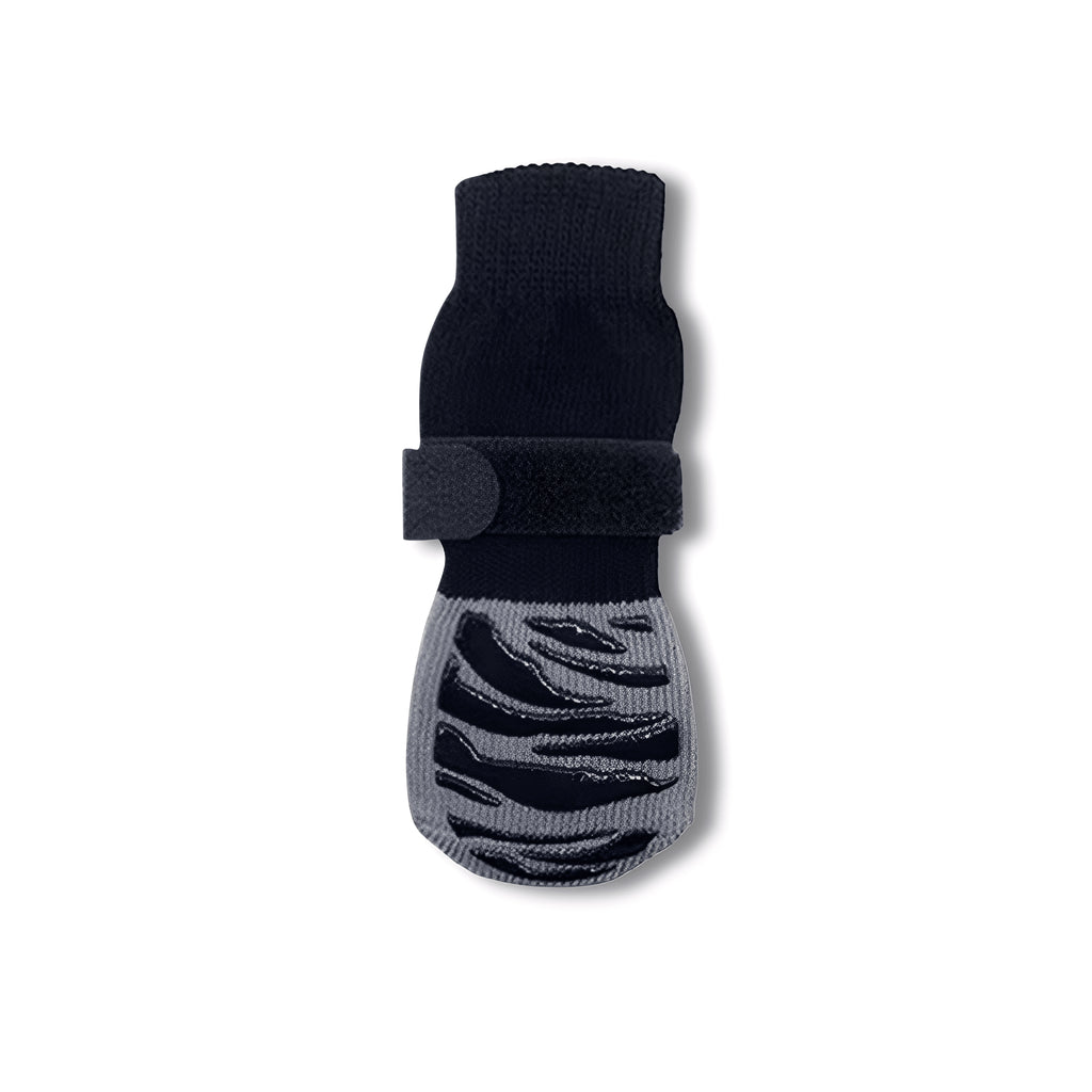 Non-Slip Dog Socks – Set of Four Grip Socks with Adjustable Straps - image 3