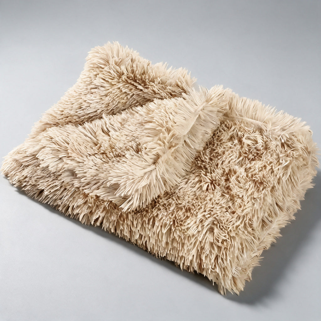 Fluffy Pet Blanket – Long-Pile Faux Fur Throw for Dogs & Cats, Four Sizes - image 5