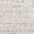 Washable Area Rug – Moroccan-Inspired Ivory Design with Non-Slip Pad - image 9