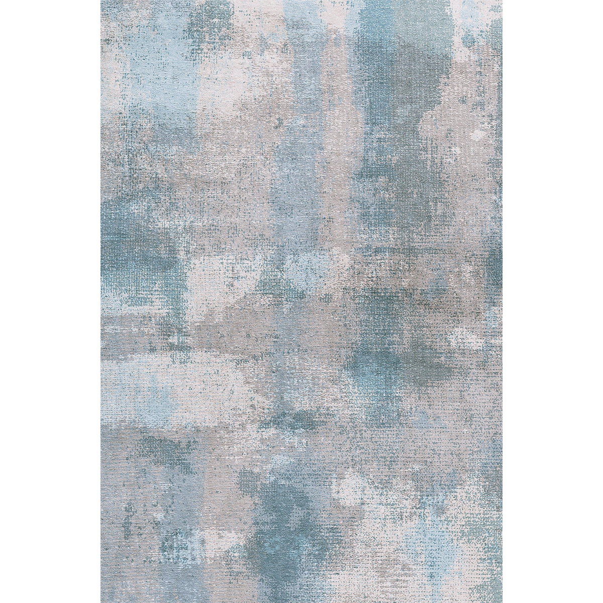 Washable Area Rug – Watercolour Abstract in Sand & Sea Tones - image 12