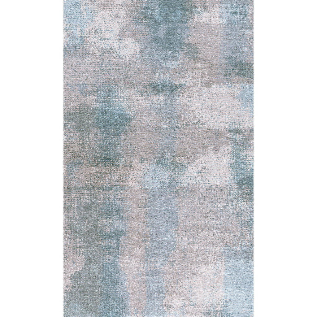 Washable Area Rug – Watercolour Abstract in Sand & Sea Tones - image 13