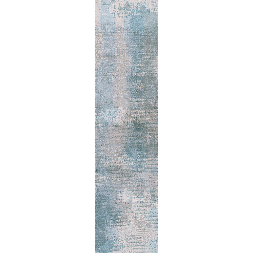 Washable Area Rug – Watercolour Abstract in Sand & Sea Tones - image 15