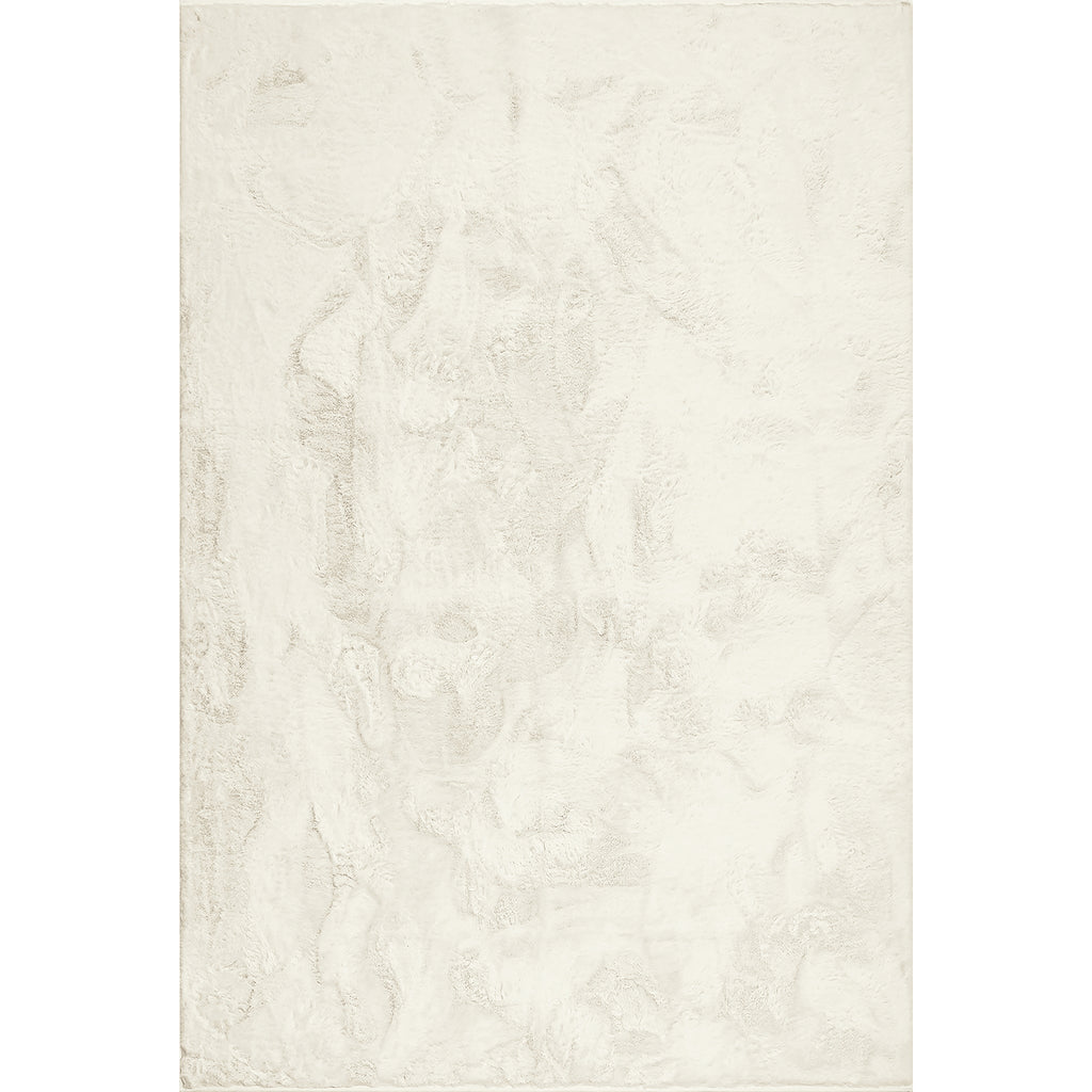 Washable Faux Fur Rug – Plush Ivory Shag Rug for Pet Homes - image 2